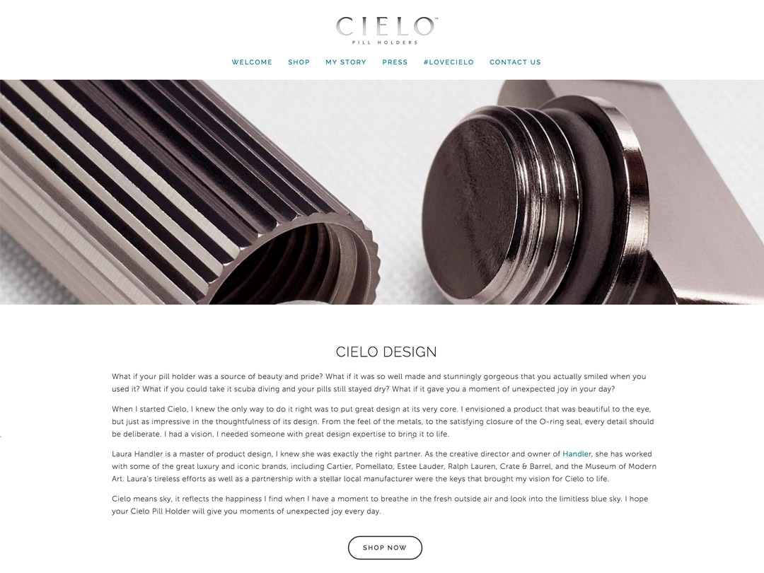 Design Story of Cielo Pill Holders