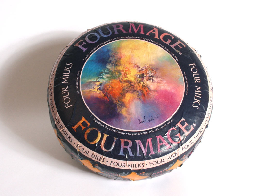 Fourmage - Four Milks Cheese Label Design